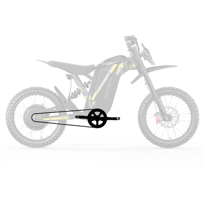 Pedal kits for Rich Bit V9 Ultra Electric Motorcycle
