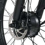 C01 Electric mountain bike with a 48 V, 20 Ah lithium-ion battery, capable of delivering 150 N·m of torque; aluminum double-arm front fork,