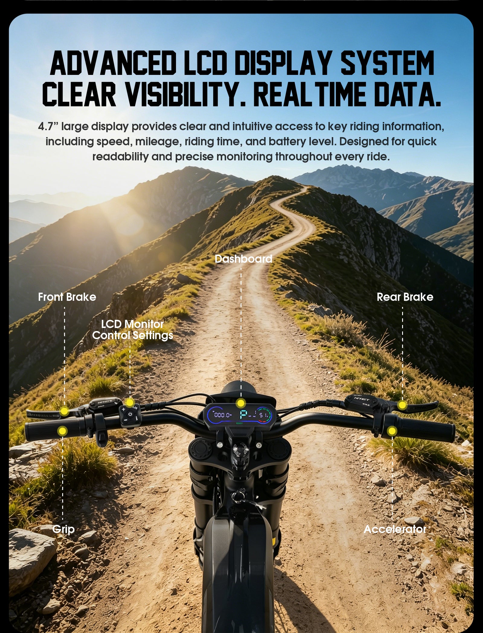 V9 Ultra Electric Motorcycle Off-Road
