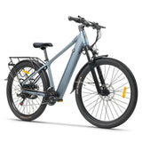cysum M-RAX, an electric mountain bike with a 48 V, 13 Ah battery, 27.5x2.35-inch wide tires, 68 Nm of torque, a removable battery, and an integrated display.