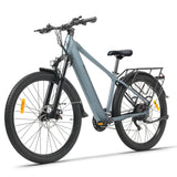 cysum M-RAX, an electric mountain bike with a 48 V, 13 Ah battery, 27.5x2.35-inch wide tires, 68 Nm of torque, a removable battery, and an integrated display.