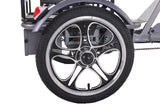 Cysum T1 Electric Tricycle - 48V 250W Motor, 48V 12Ah Battery, 16*1.75 Tires, Cargo Basket, Unisex Design for Commuting