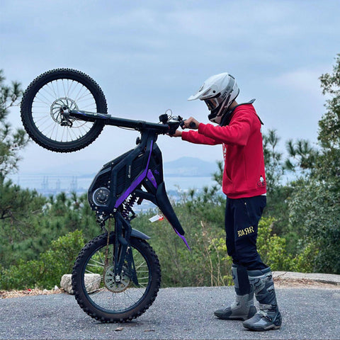 79BIKE-Falcon Pro 72V 35AH LG battery 10KW peak power Adult off-road all-terrain Electric Motorcycle 85km/h