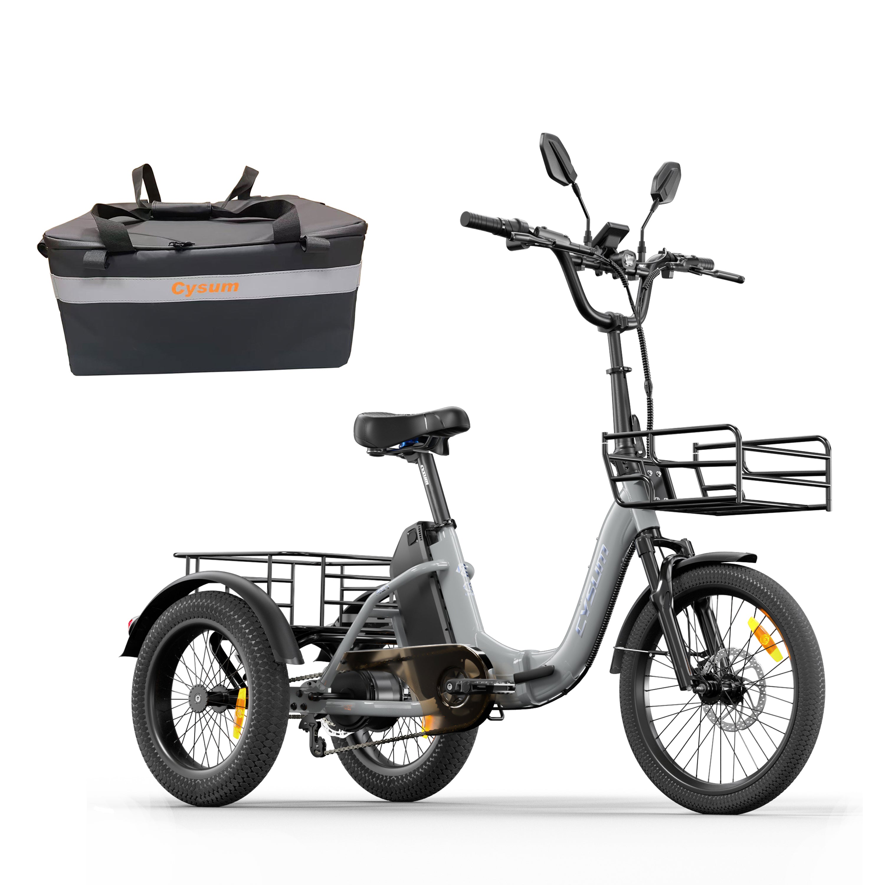 AG1 Pro Foldable E-Tricycle