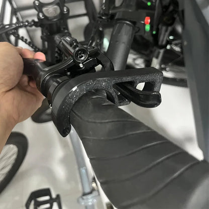 General electric bike parking brake fixed locking hook