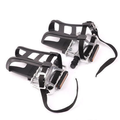Wellgo Quick-Release Detachable Bicycle Pedals – Aluminum Alloy Flat Platform with Safety Locking Clips for Folding Bikes and E-Bikes