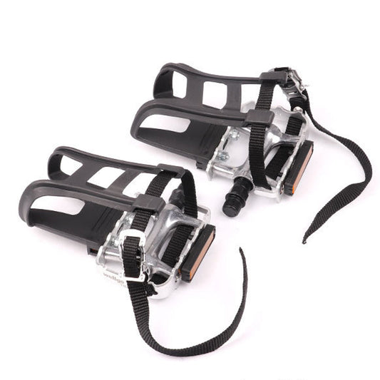 Wellgo Quick-Release Detachable Bicycle Pedals – Aluminum Alloy Flat Platform with Safety Locking Clips for Folding Bikes and E-Bikes