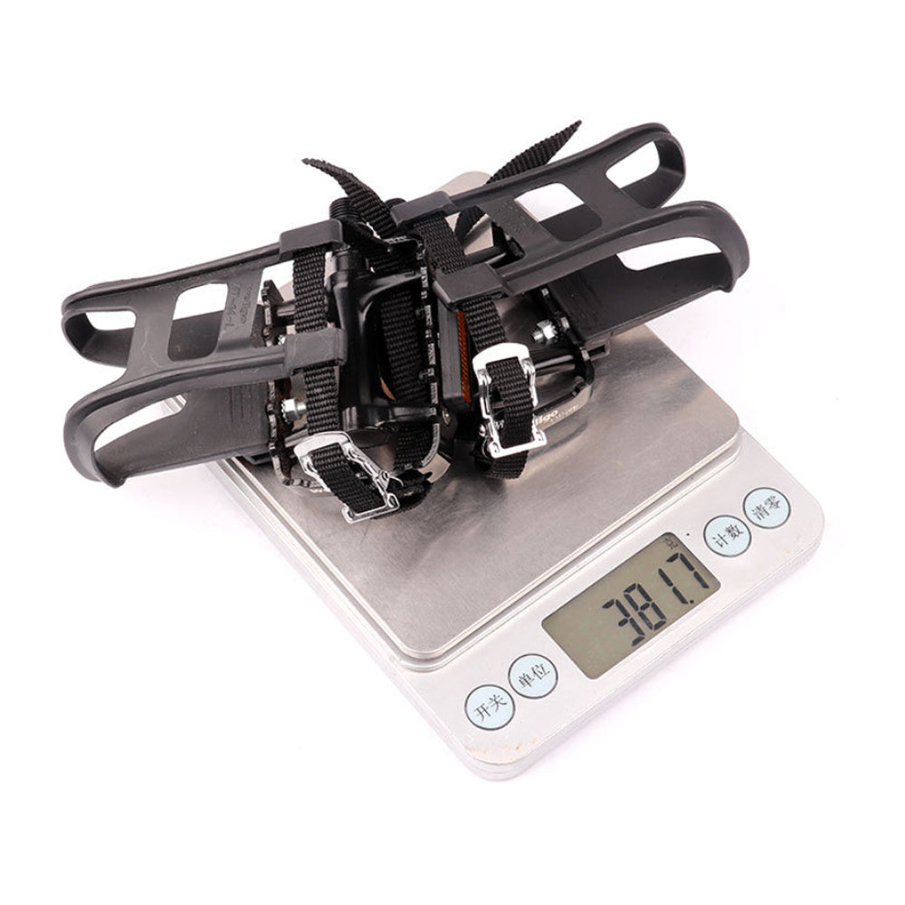 Wellgo Quick-Release Detachable Bicycle Pedals – Aluminum Alloy Flat Platform with Safety Locking Clips for Folding Bikes and E-Bikes