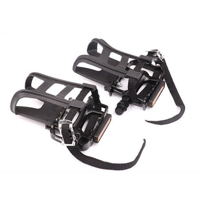 Wellgo Quick-Release Detachable Bicycle Pedals – Aluminum Alloy Flat Platform with Safety Locking Clips for Folding Bikes and E-Bikes
