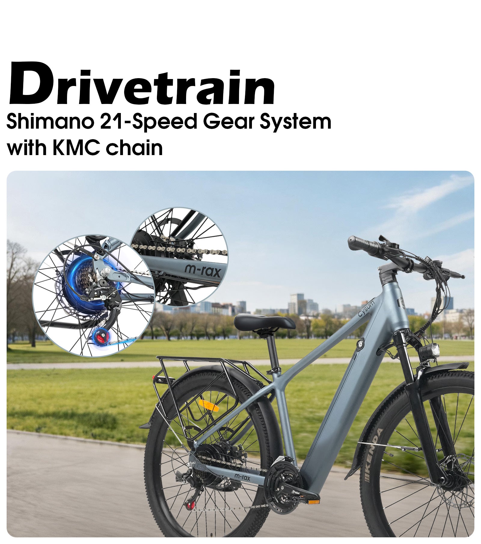Cysum M-RAX MTB E-bike 27.5"