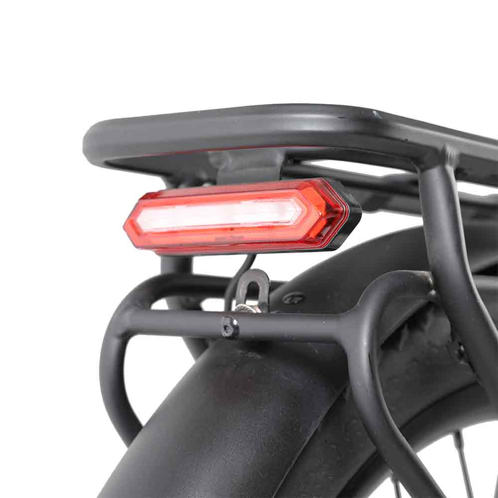 【Mid Motor】Cysum NOVA electric bicycle 140Nm motor 27.5" Step-through ebike LG 48V*14Ah lithium battery with luggage rack and front basket