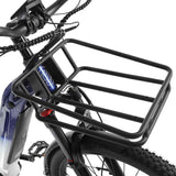 【Mittelmotor】Cysum NOVA Elektrofahrrad 80Nm Motor 27,5" Tiefeinsteiger E-Bike LG 48V*14Ah Lithium-Akku mit Gepäckträger und Frontkorb