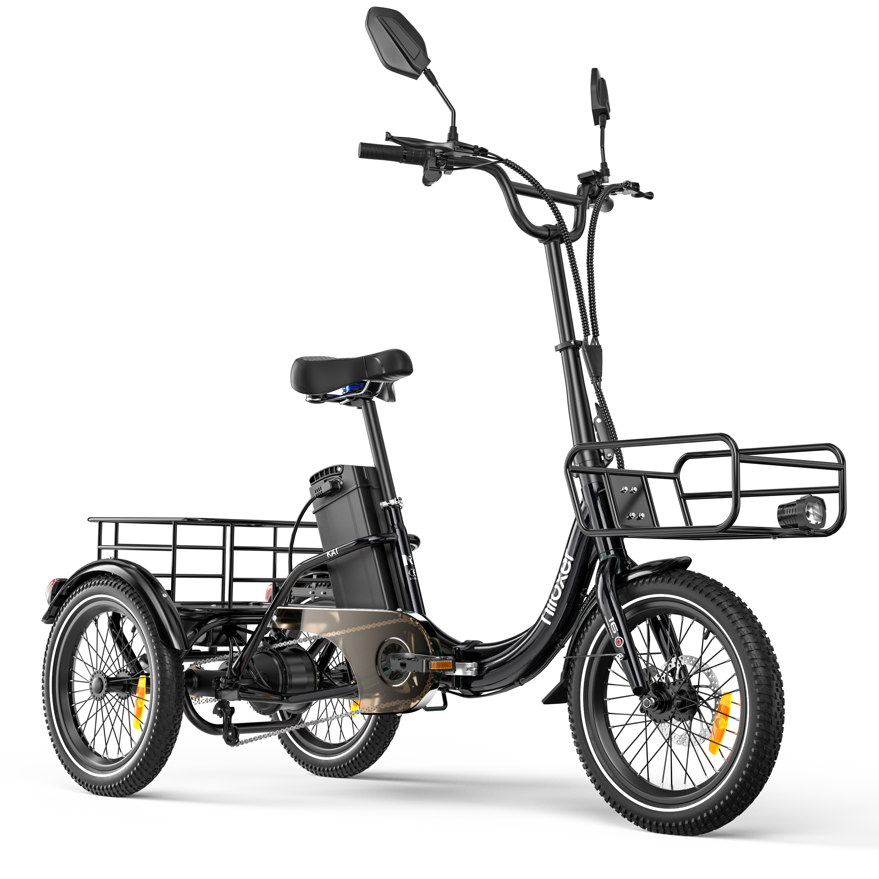 Niloxer KA1 Foldable Electric Cargo Tricycle for Adults & Seniors