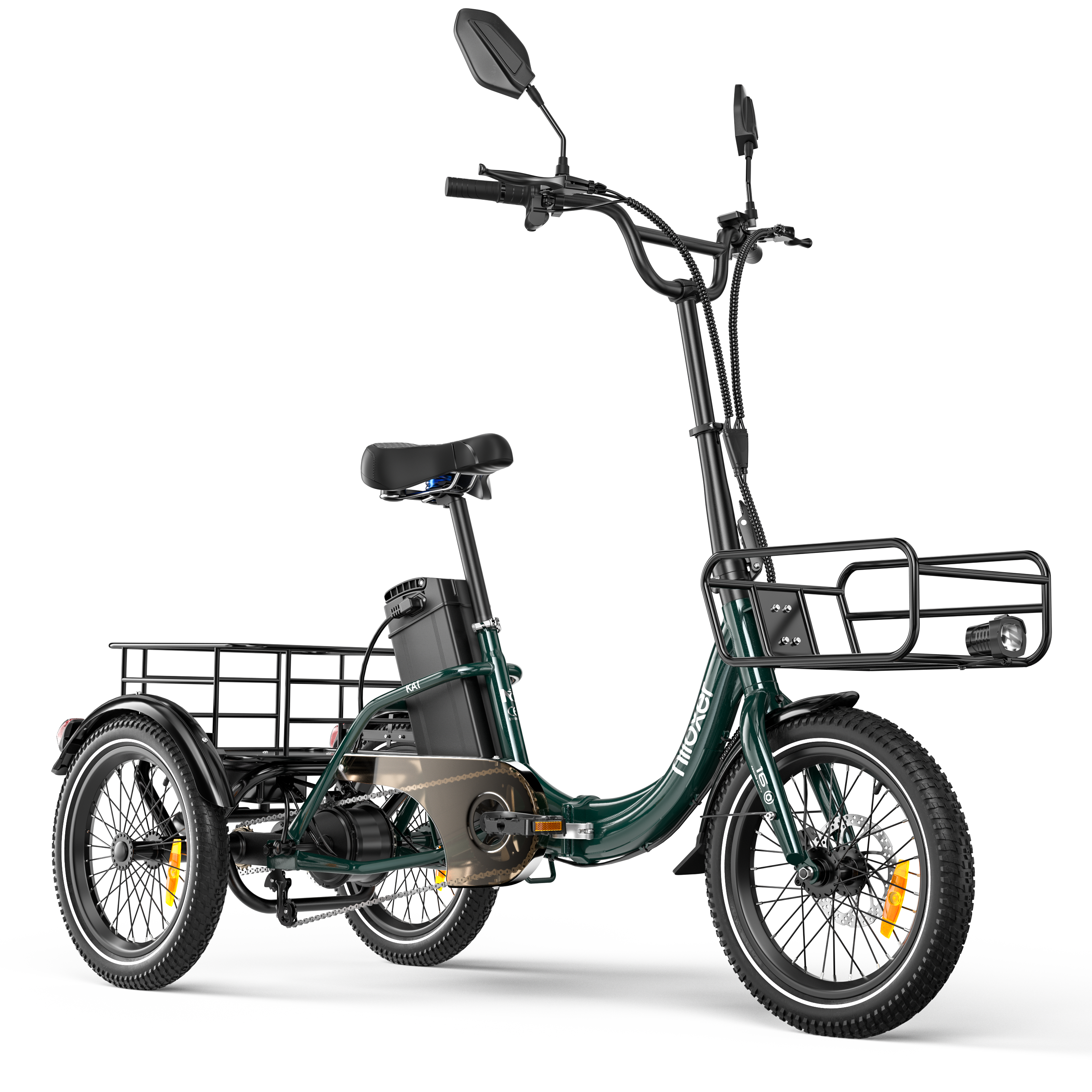Niloxer KA1 Foldable Electric Cargo Tricycle for Adults & Seniors