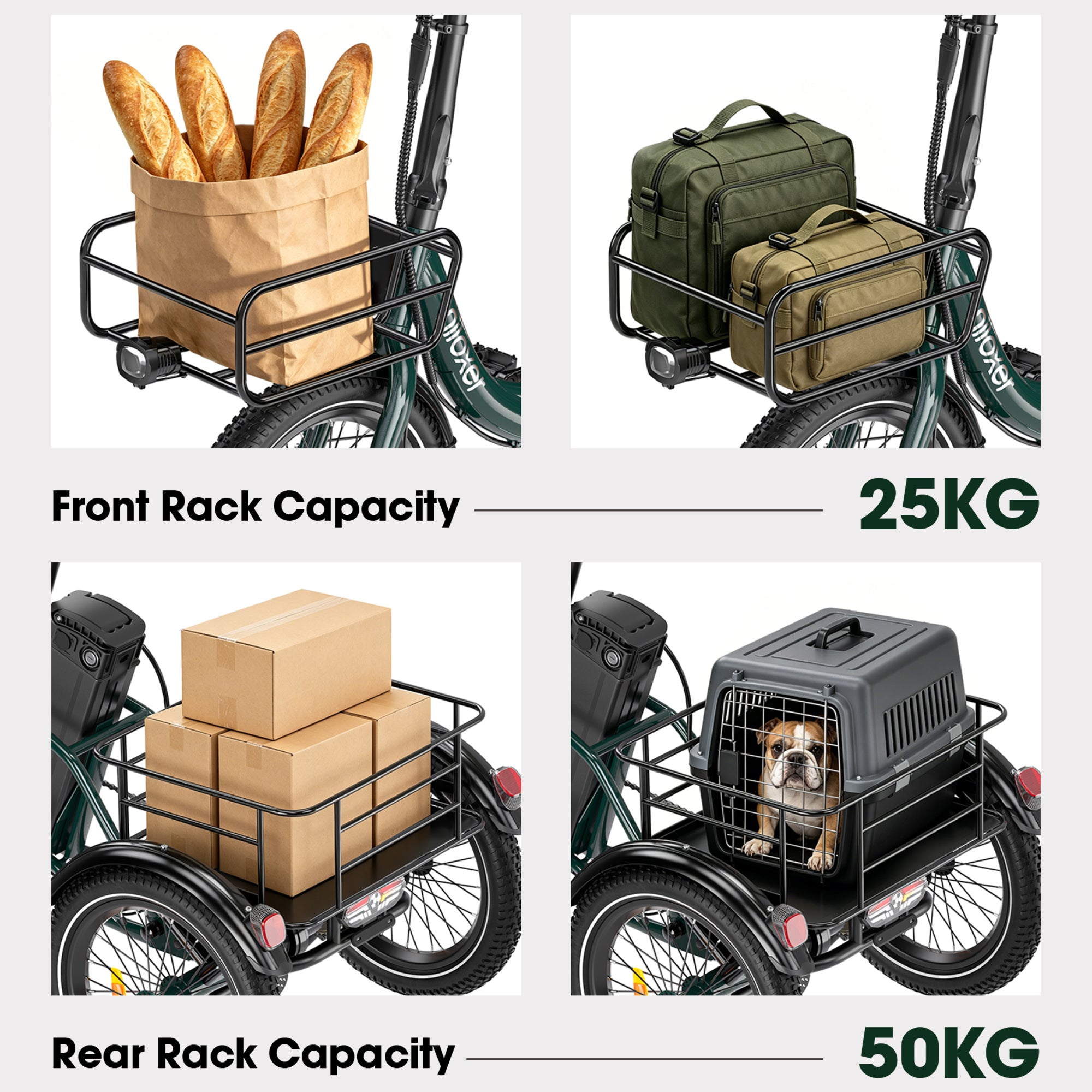 Niloxer KA1 Foldable Electric Tricycle for Adults & Seniors