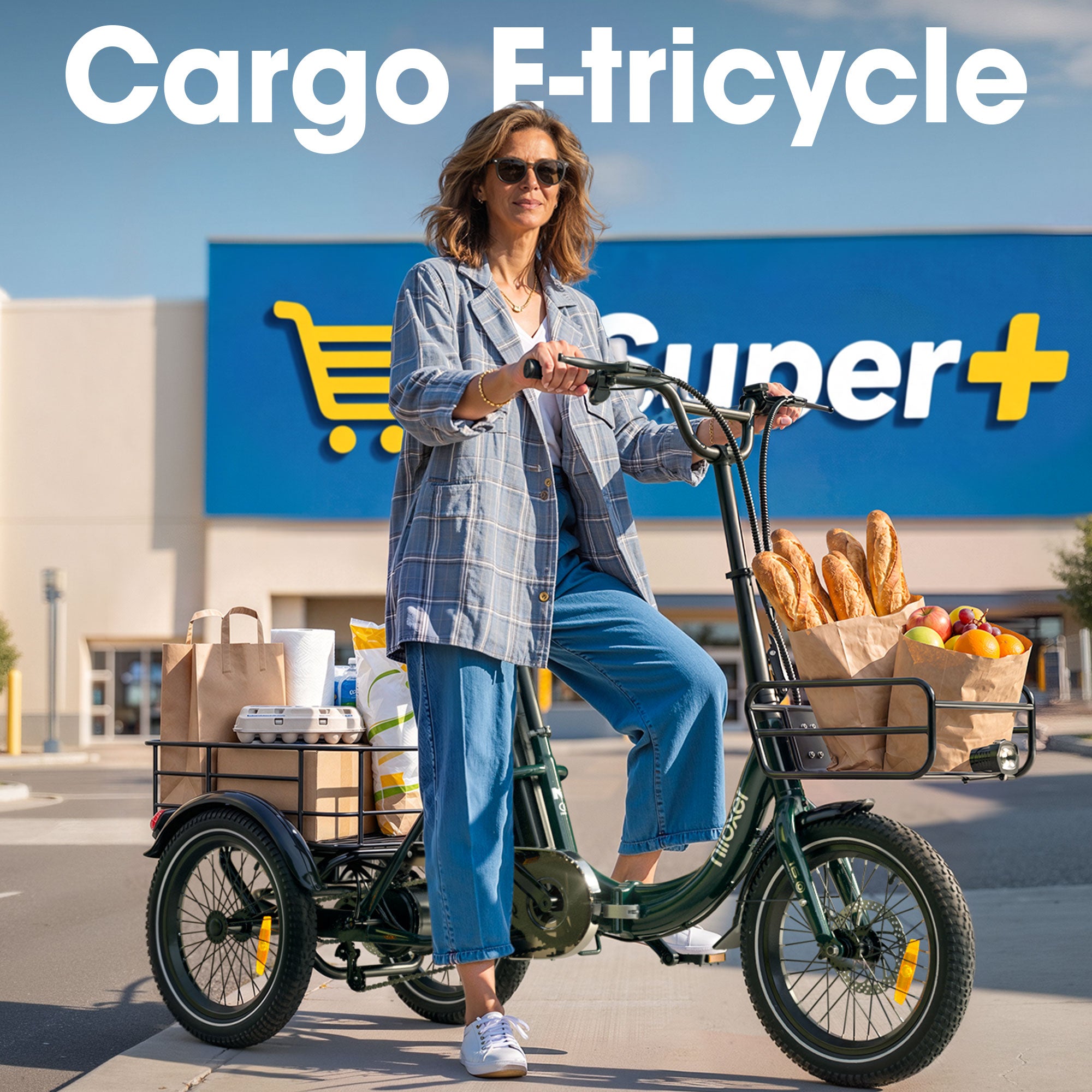 Niloxer KA1 Foldable Electric Tricycle for Adults & Seniors