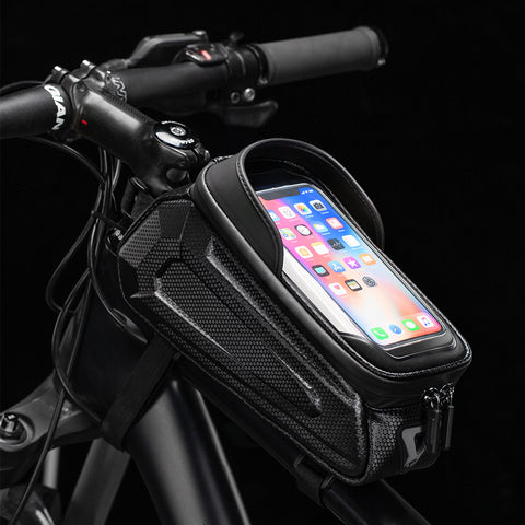 Bicycle bag mobile phone placement front beam bag mountain road bike - CYSUM EBIKES