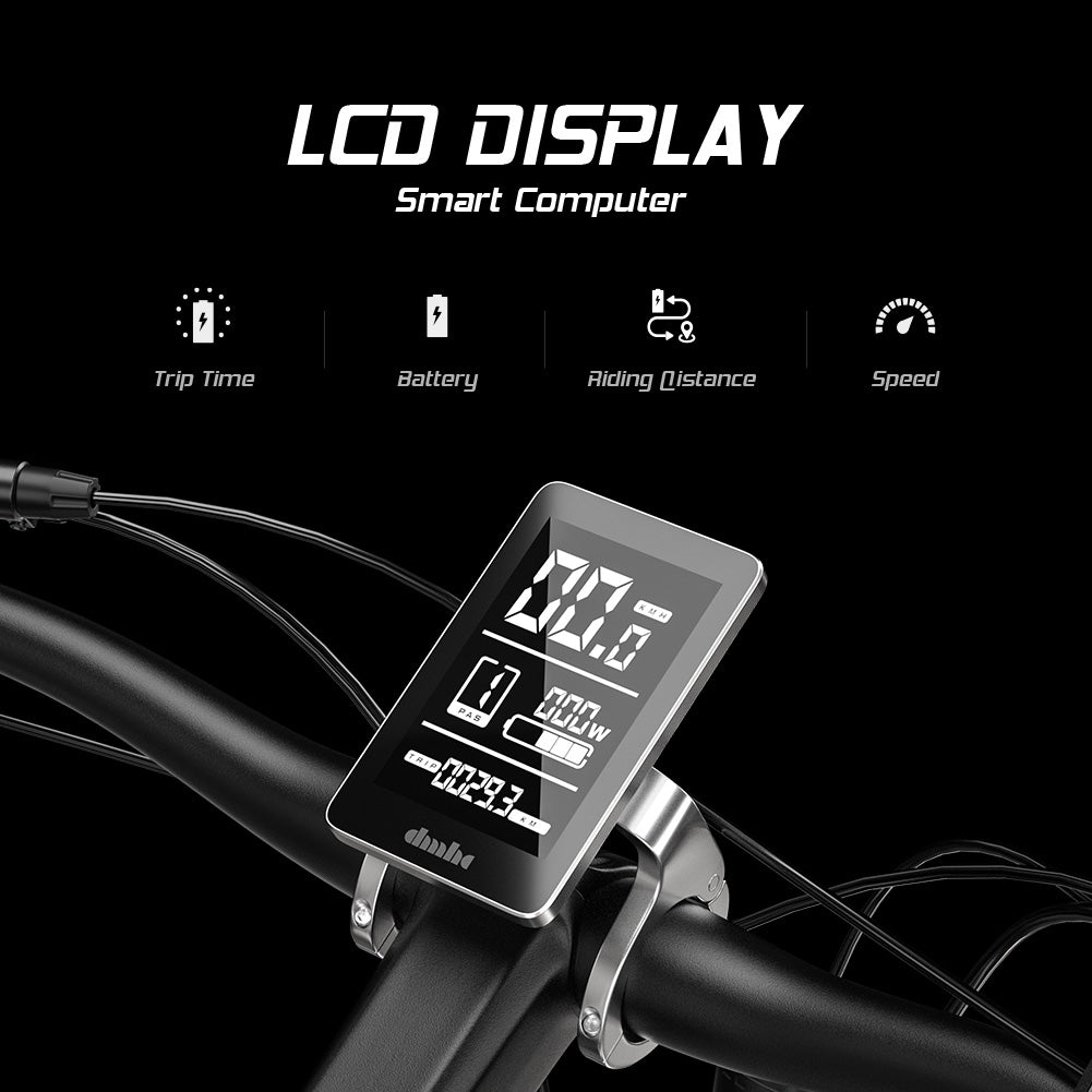 CM520 Electric Bike 48V LCD Display - CYSUM EBIKES