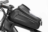 Bicycle bag mobile phone placement front beam bag mountain road bike