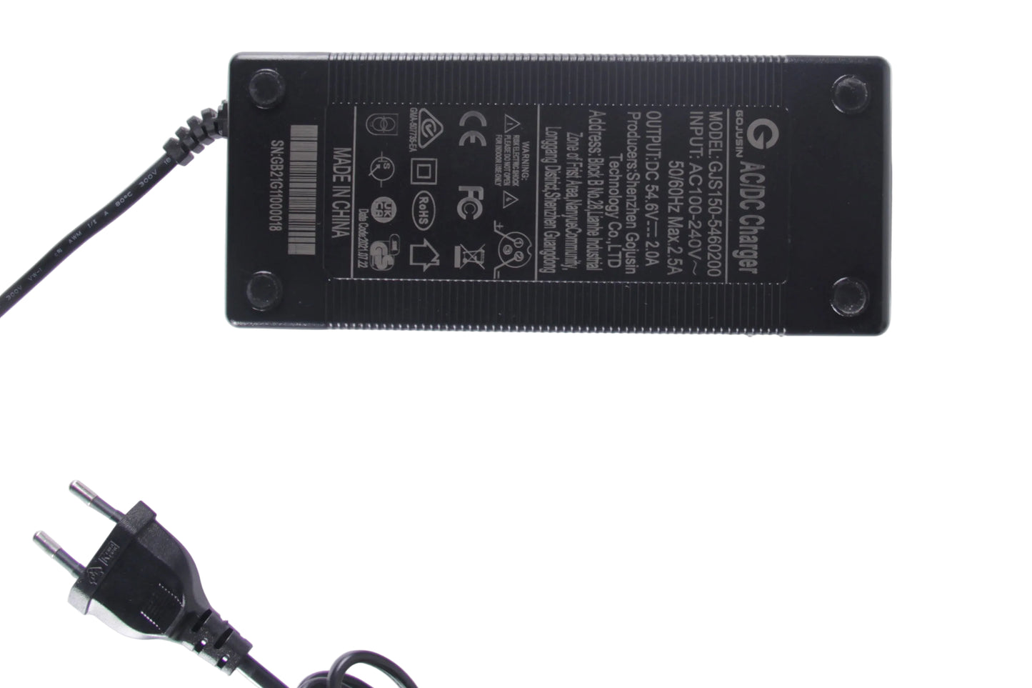 CYSUM M900 charger 48V - CYSUM EBIKES